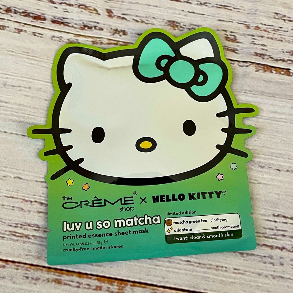 NEW! Hello Kitty x The Creme Shop Limited Edition Sheet Mask